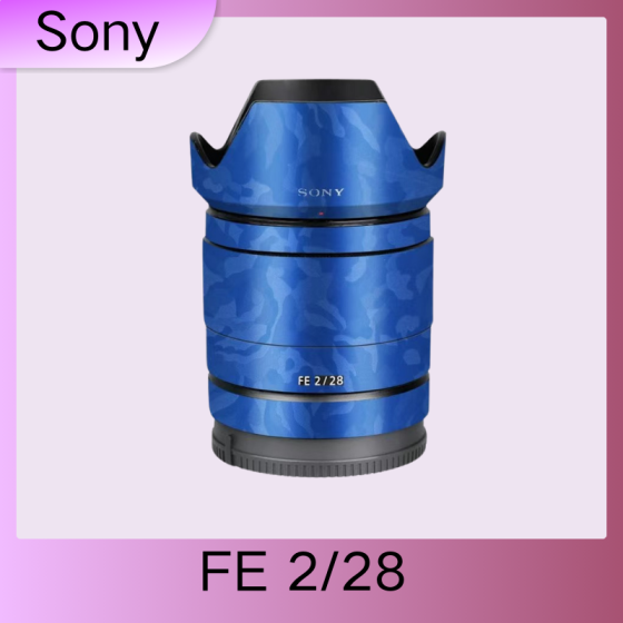 Lentes Sony  FE28F2 - Pele câmera, adesivo câmera - com alta resistência a arranhões, à prova d'água e com design elegante.